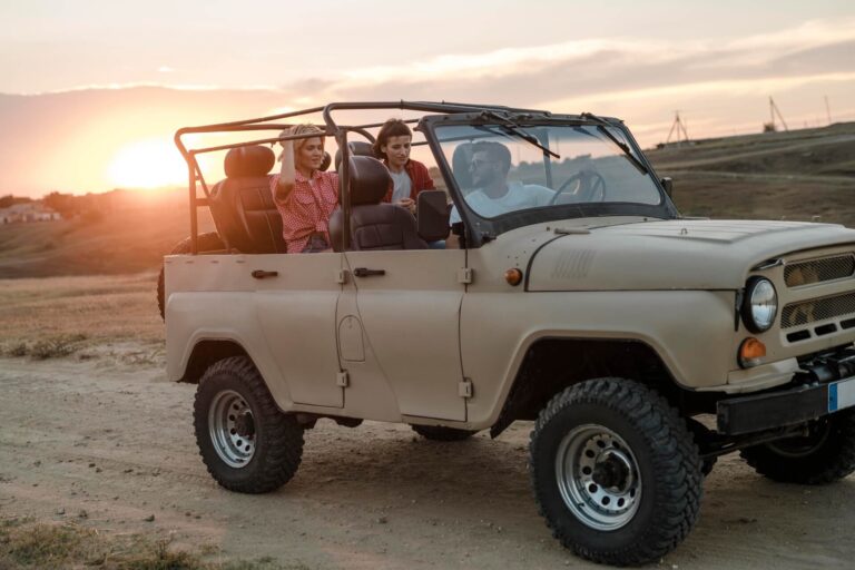 Classic car tour