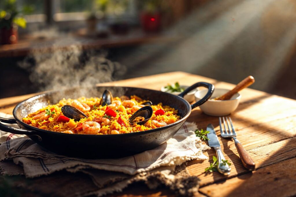 Paella Workshop Teambuilding auf Mallorca