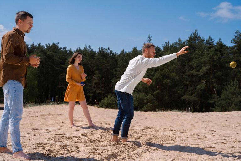 Beach games