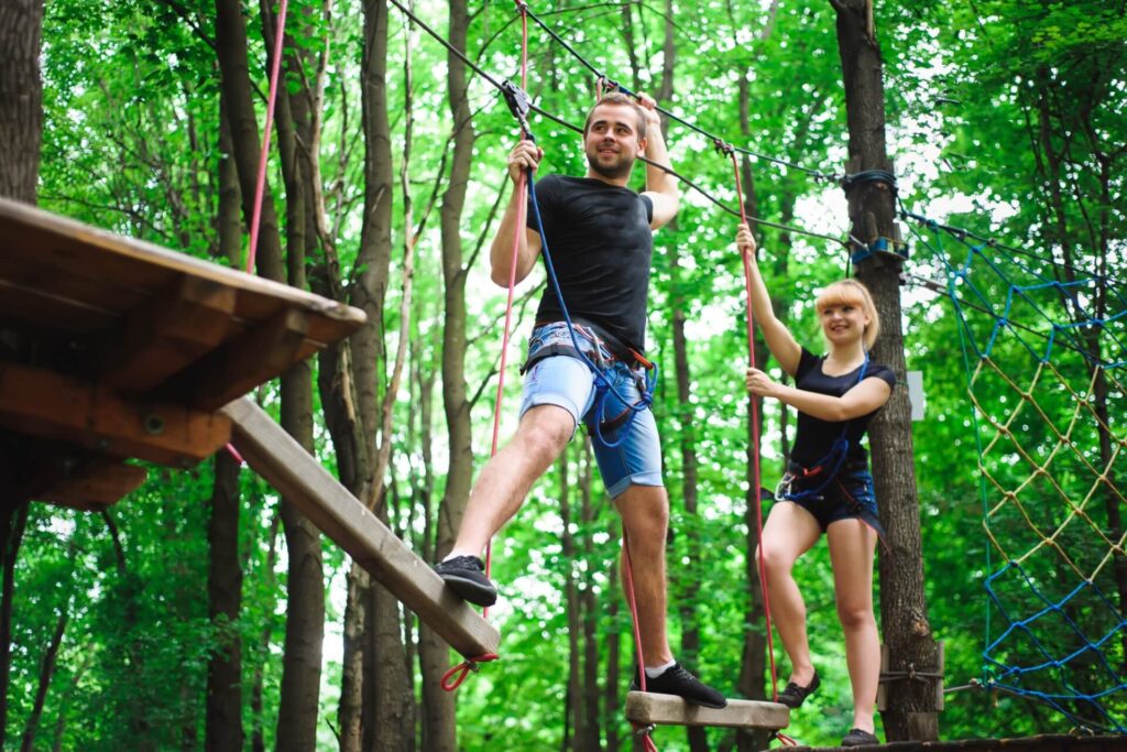 Hochseilgarten Teambuilding auf Mallorca