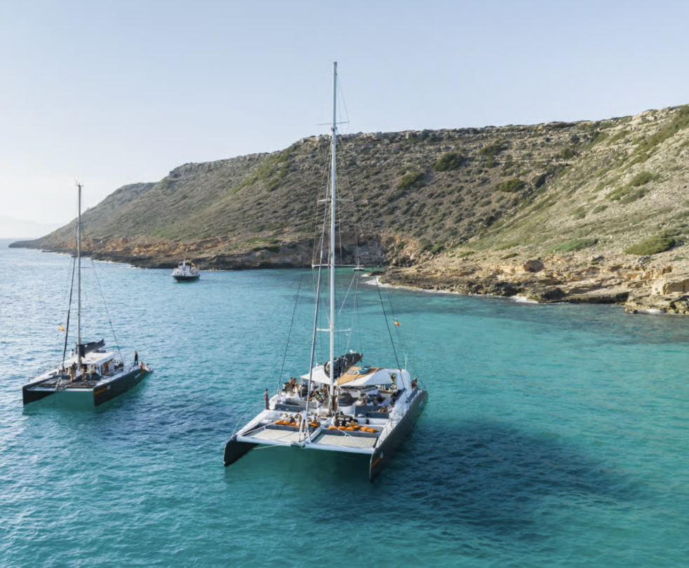 Katamaran Tour Teambuilding auf Mallorca