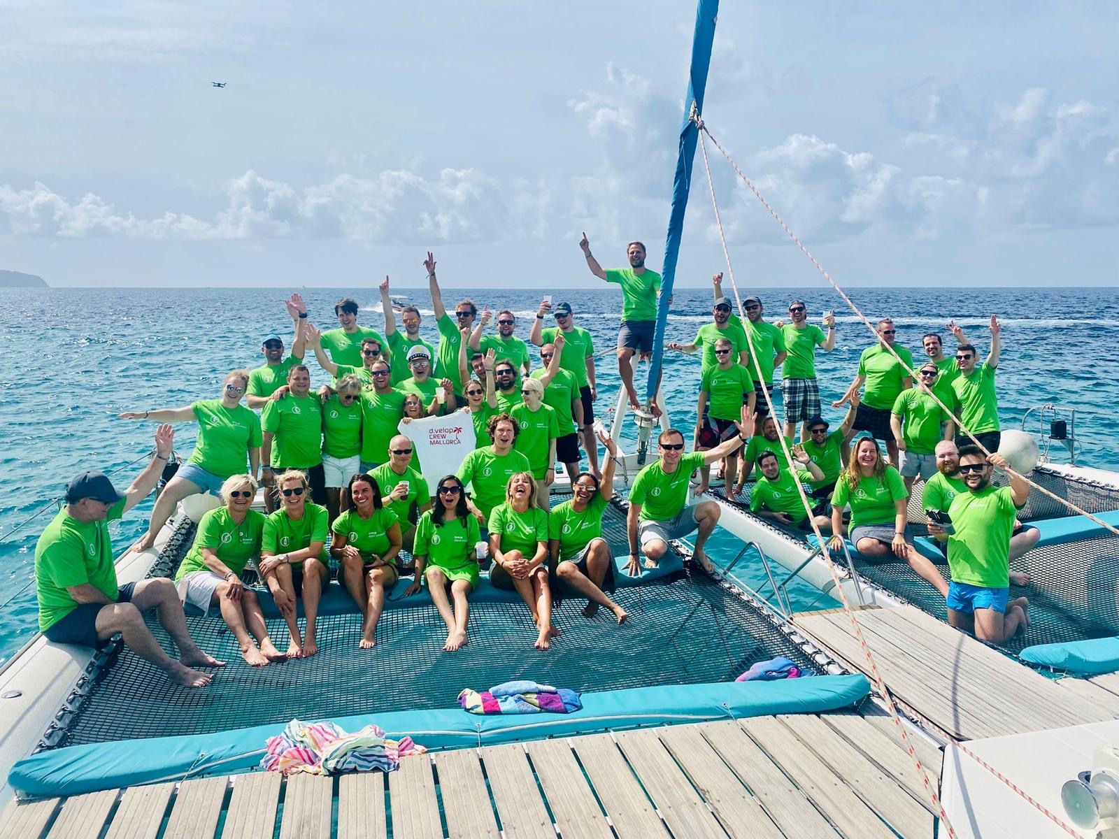 Tour en catamaran